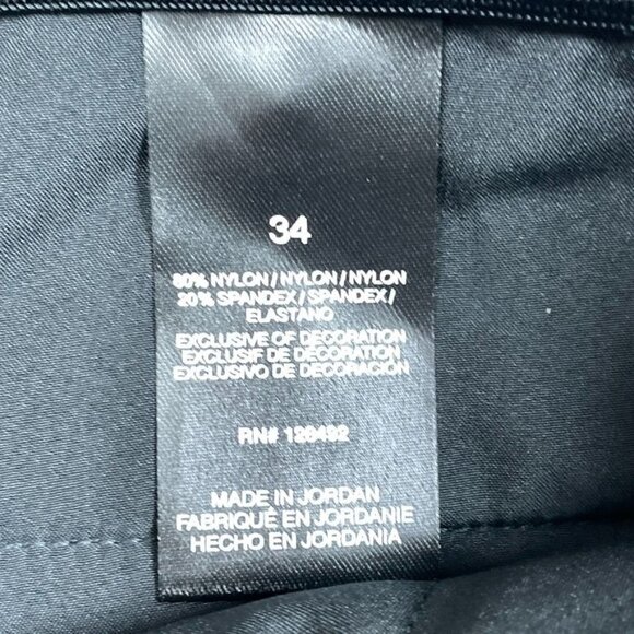 Greg Norman Mens Navy Stretch Golf Shorts Size 34 Nylon Blend a0826 - Picture 2 of 6